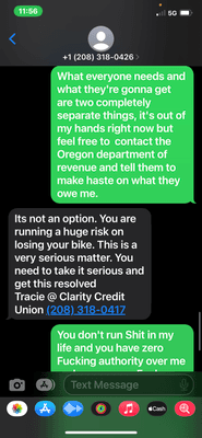 Tracie being a malicious bitch