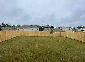 A beautiful fence built by Roof-Techo.