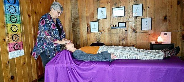 Reiki session