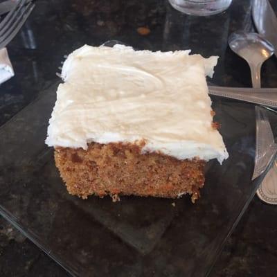 Get the carrot cake!