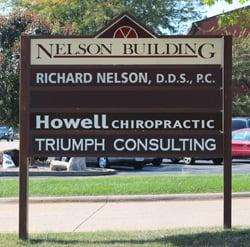 Howell Chiropractic is located inside the Nelson Building