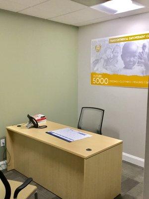 Interior offices start at $750.00