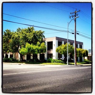 View of building from Camden Ave