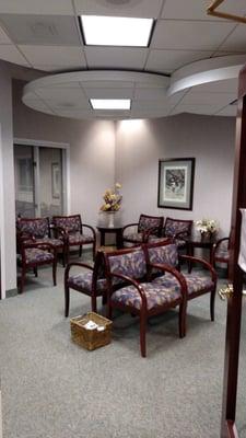 We have plenty of comfortable seating while you wait for your amazing dentist.