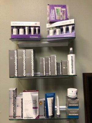 Spa services with Dermalogica products