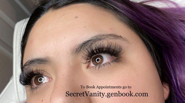 SecretVanity.genbook.com 
Book your appointment online