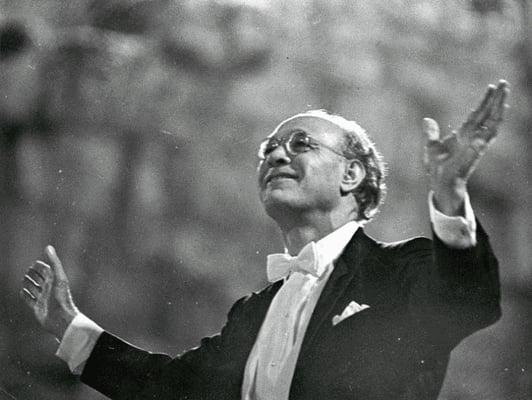 Maestro Maurice Abravanel, namesake of the beautiful Abravenal Hall