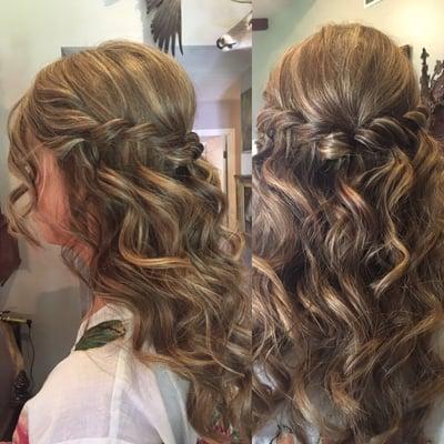 Wedding hair