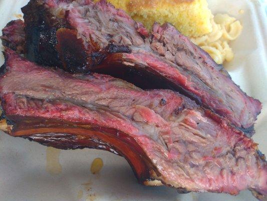 Post Oak Smoked Beef Ribs!