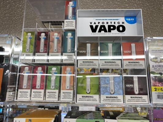 Now we sell vapo