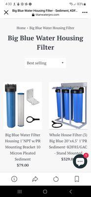 Whole House Water Filtration