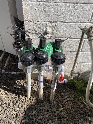 New irrigation valves for client!