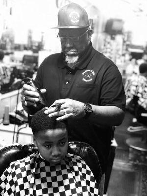 This veteran has been cutting hair over 40 years and is not close to stopping.  Great job