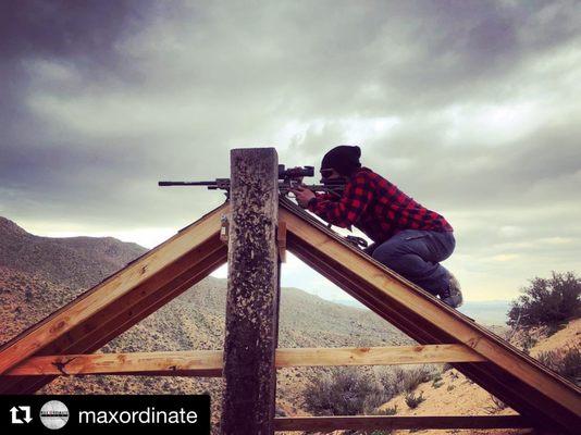 Roof Top shot with the option of engaging targets out to well over 1000 yards.