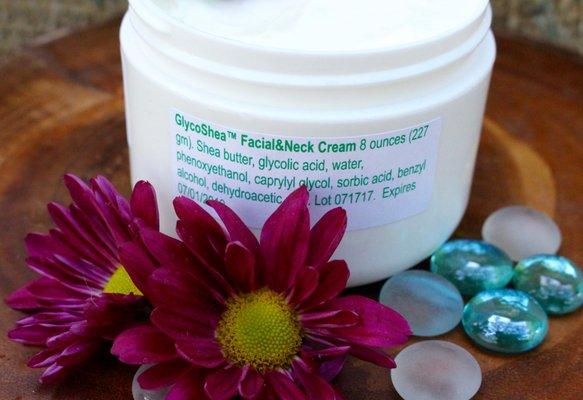 GlycoShea Facial&Neck Cream, an Anti-wrinkle Cream (www.Bigriversilkskincare.com) 1-901-753-0168