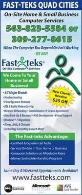 Fast-teks On-Site Computer Services