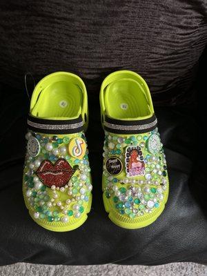 Custom made clogs and crocs