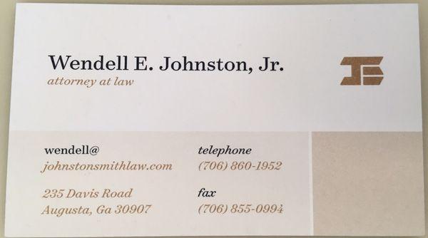 Johnston Wendell E Atty