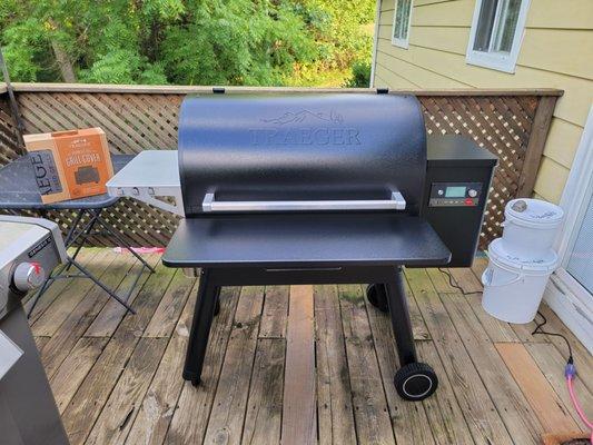 Traeger Ironwood 885...  nothing else to say about that! #TraegerNation #WelcometotheFamily