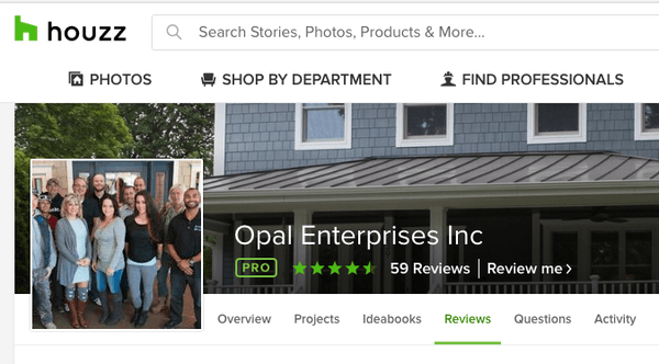 Top Rated on Houzz.