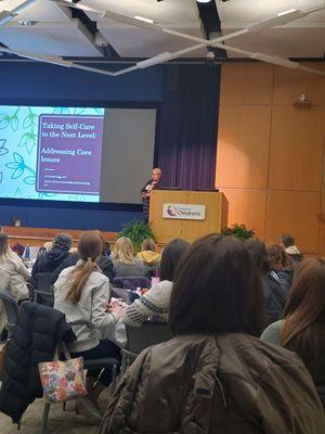 La Shanda Sugg, LPC presenting at Cincinnati Children's Hospital Social Worker and Counselor Conference