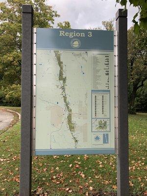 Region 3 trail map