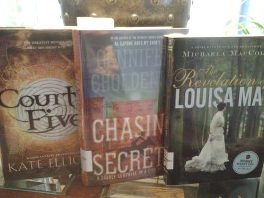 My three young adult book choices this week...mystery, historical fiction, and new take on classic, Louisa May Alcott!