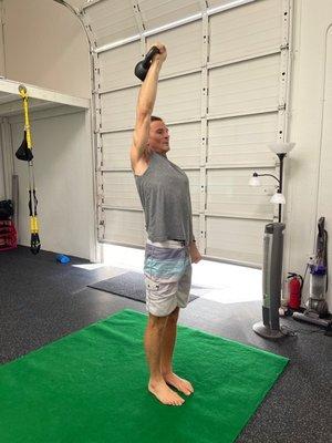 Guy Brown Kettlebell Get Up