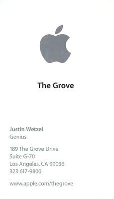 Justin Wetzel, Apple trained and certified technician with over five years of experience with Apple Inc.