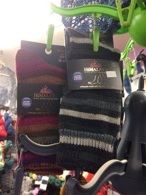 My favorite socks that have the look and feel of handmade for the price of the yarn.