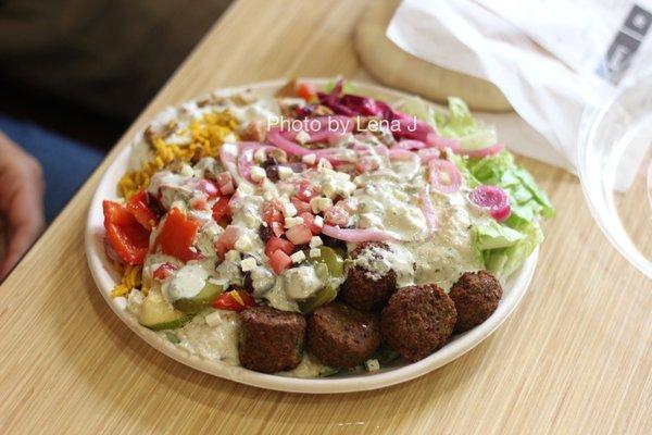 Falafel Plate ($12.99)