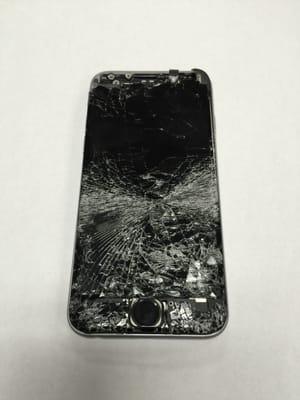 Iphone 6 with broken screen