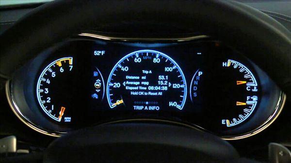 2014 Jeep Grand Cherokee Tachometer & Fuel Gauge Repair