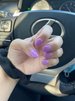 Beautiful SNS mani!