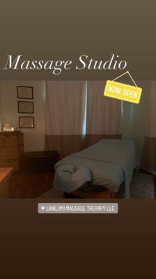 Relax in our cozy Massage Studio located in Kailua Kona, Hawaii.