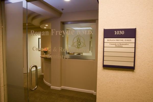 Ronan Freyne dental office in Chevy Chase.