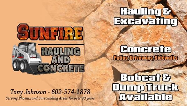 Sunfire Hauling and Concrete