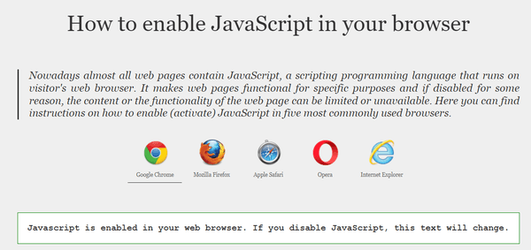 JavaScript is enabled.