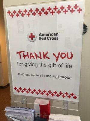 American Red Cross Blood Donation Center