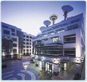 Adhost is located at Fisher Plaza in downtown Seattle.