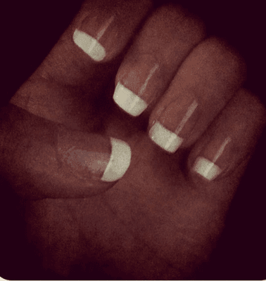 Real Nails w/ French Tip