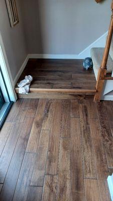 Flooring installation