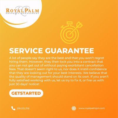 Service Guarantee