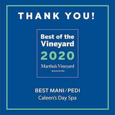 Voted Best Mani/pedi 2020