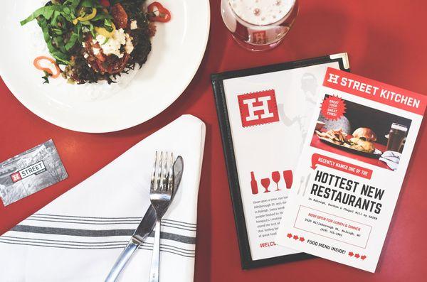 H-Street Kitchen - Brand Identity, Logo Design, Naming, Messaging, Website Design and Development, and more - by MRC