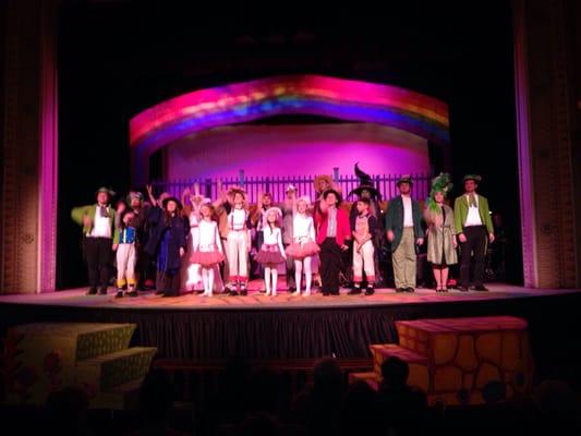 A really well cast production of The Wizard of Oz at The Carnegie. 1/22/16.