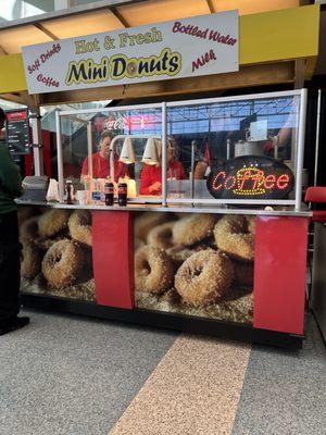 Food stand at fair and expo center