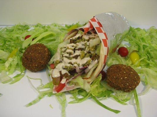 falafel wrap