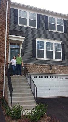 New build by Stanley Martin in Manassas.