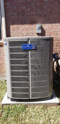 American Standard Variable Speed 5 ton Condenser.